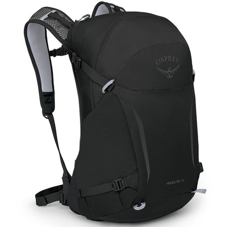 Osprey Hikelite 26 Backpack Black - Front Angled