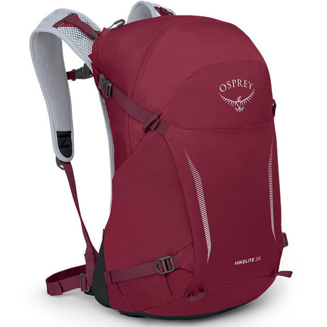 Osprey Hikelite 26 Backpack Sangria Red - Front Angled