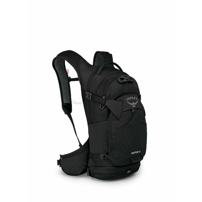 Osprey Raptor 14 Outdoor Action Black - Front Angled