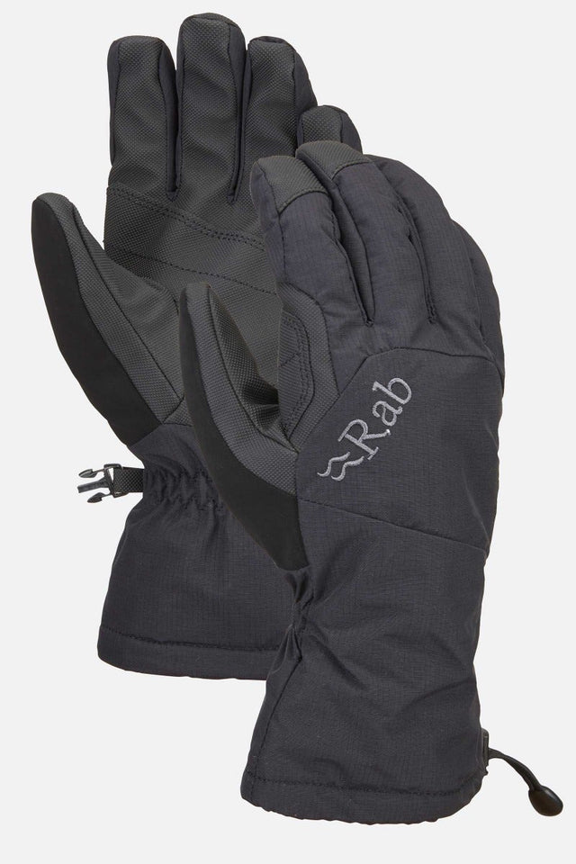 Rab Storm Glove Women's Outdoor Action- Front and Back