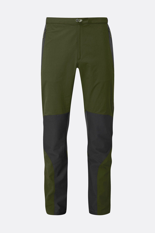 Rab Men's Torque Pants Outdoor Action Army- Front