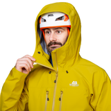 Mountain Equipment Tupilak Men's GORE-TEX Jacket Outdoor Action Canary - Super Alpine HC Hood