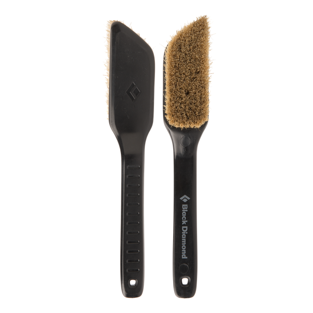 Black Diamond Bouldering Brush Outdoor Action Black- Front and Back