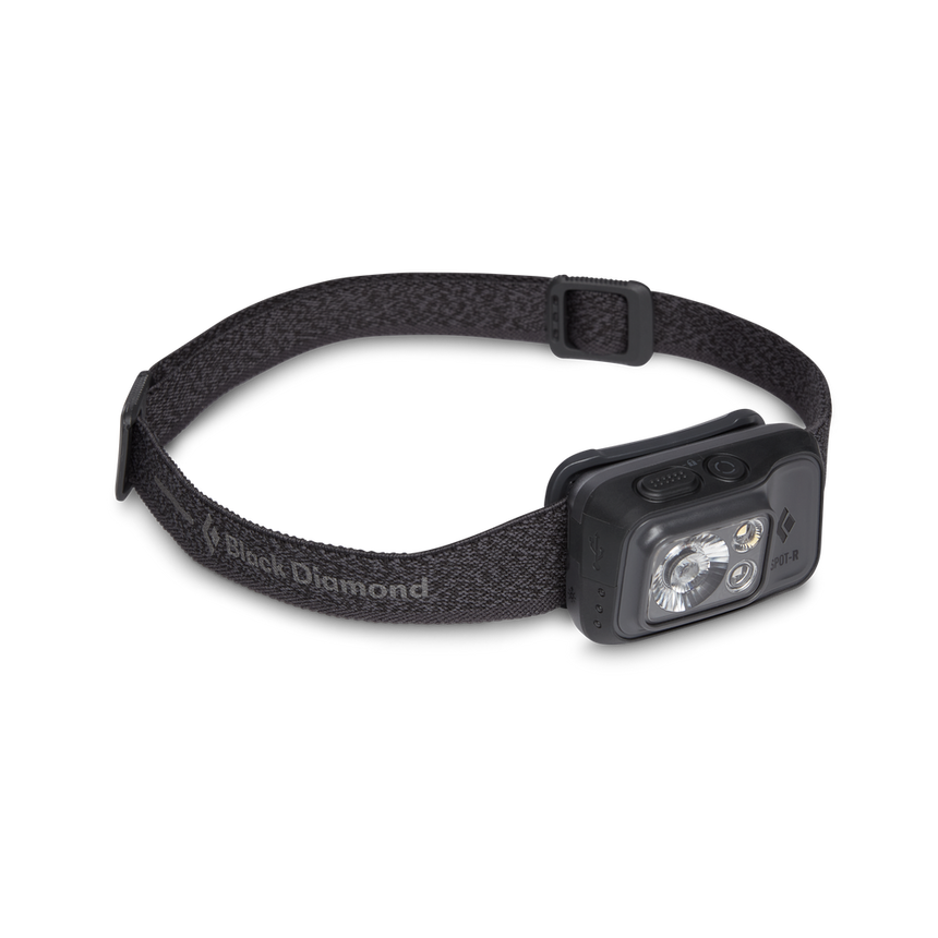 Black Diamond Spot 400-R Headlamp Outdoor Action Graphite- Product overview