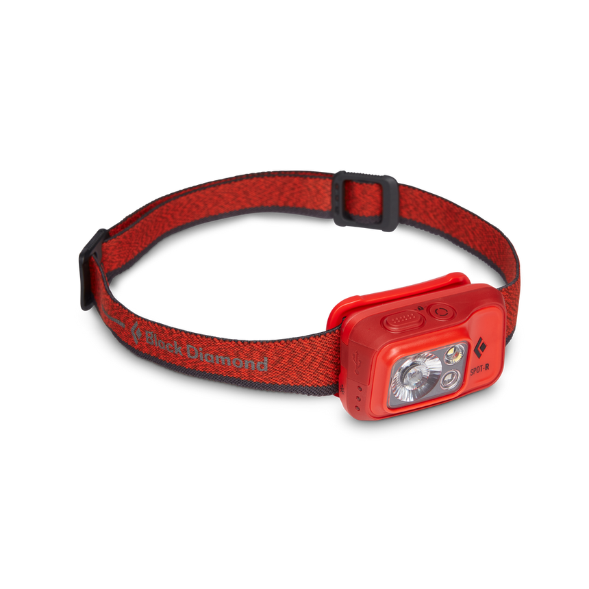 Black Diamond Spot 400-R Headlamp Outdoor Action Graphite- Product overview