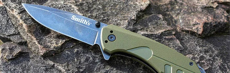 Smith's 50995 Battle Plan Camo KnifeOutdoor Action