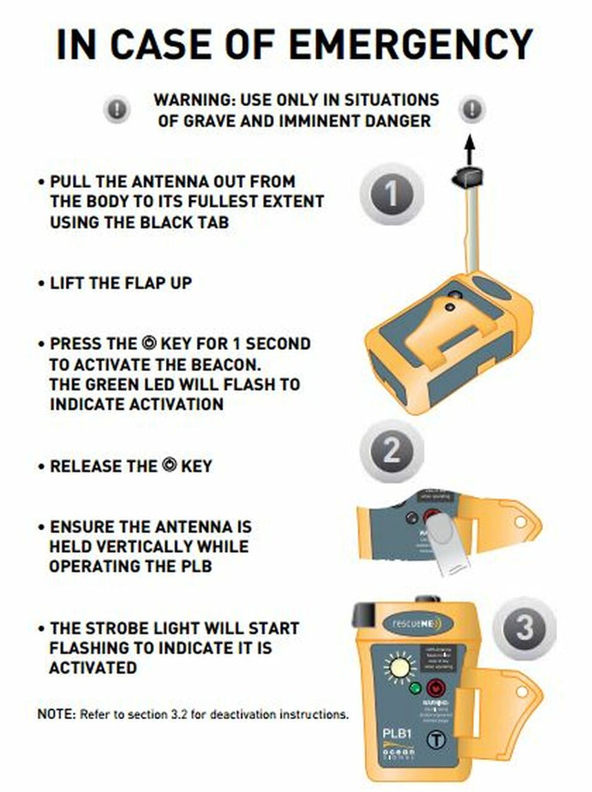 Ocean SignalOcean Signal RescueME PLB1Outdoor Action