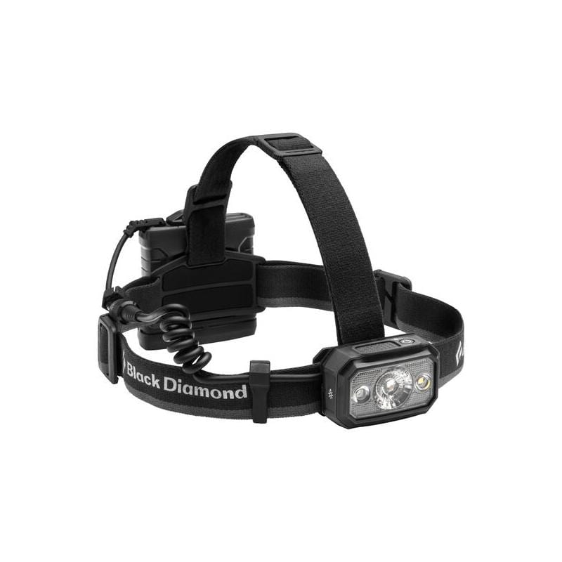 Black Diamond Icon 700 Headlamp Outdoor Action Graphite- front