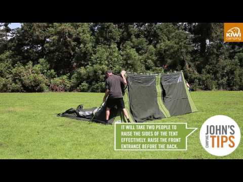 Kiwi Camping Kakapo Canvas Tent Sunroom