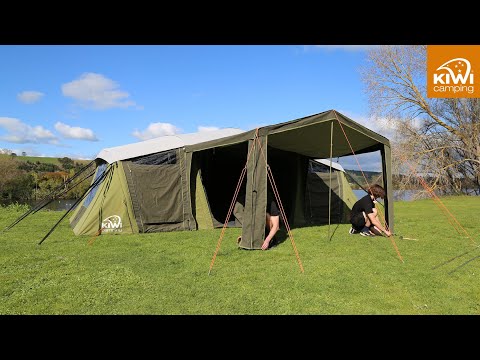 Kiwi Camping Moa 12 Canvas Air Frame Tent