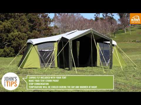 Kiwi Camping Moa 12 Canvas Family Tent