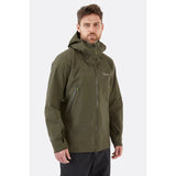 Rab Kangri GORE-TEX® Jacket Men's Outdoor Action Army- Side