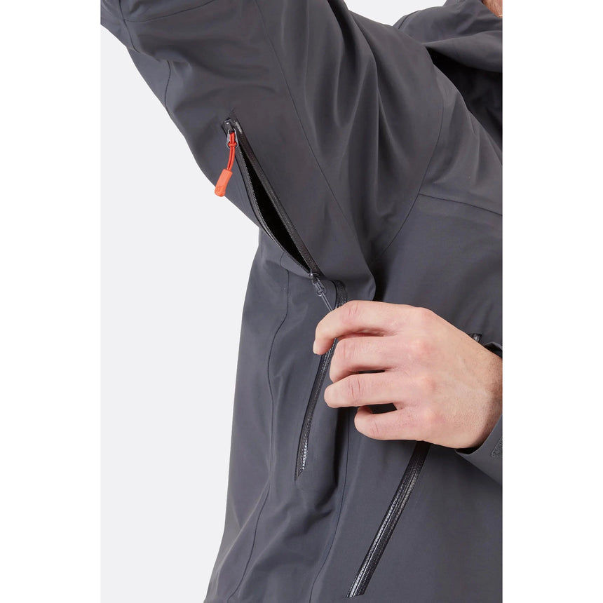 Rab Kangri GORE-TEX® Jacket Men's Outdoor Action- Pit zip