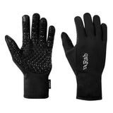 Rab Phantom Contact Grip Glove Outdoor Action Black- Front and Back